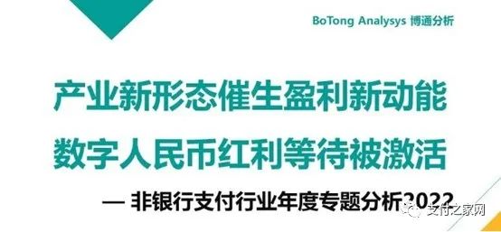 《非銀行支付行業年度專題分(fēn)析2022》正式發布 随行付數字實踐與落地化核心競争力成亮點案例(圖1)